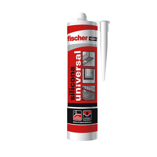 SILICONA UNIVERSAL MULTIMATERIAL BLANCO 280 ml