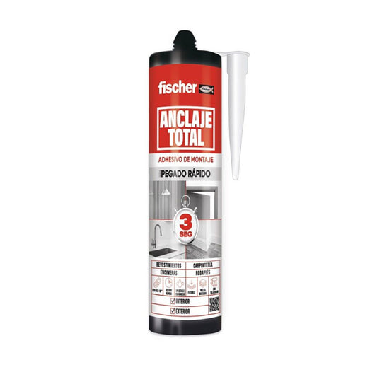 ANCLAJE TOTAL PEGADO RAPIDO 3 SEGUNDOS BLANCO 290 ml