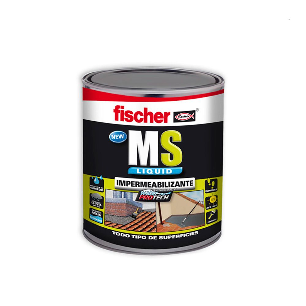 IMPERMEABILIZANTE MS LÍQUIDO MARRÓN/TEJA 1 kg