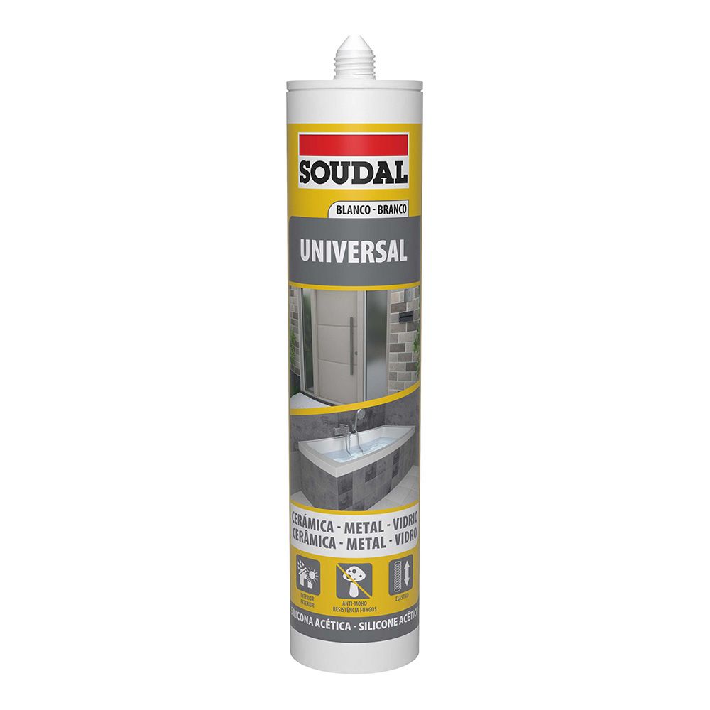 SILICONA UNIVERSAL BLANCA 280 ml