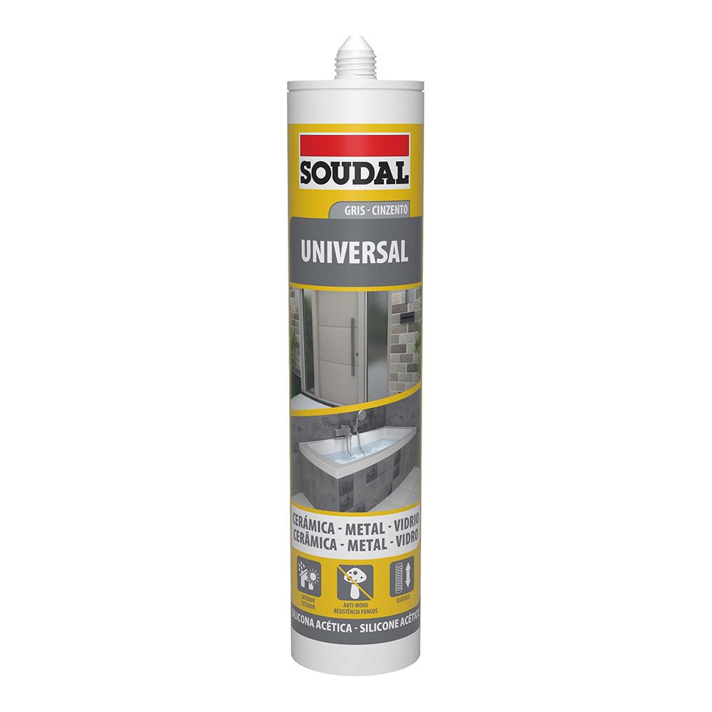 SILICONA UNIVERSAL GRIS 280 ml