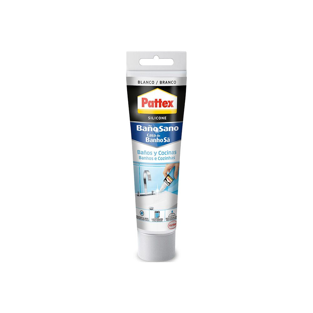 SILICONA BAÑOS Y COCINAS BLANCA 50 ml