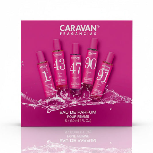 DISCOVERY CONJUNTO 5 FRAGANCIAS CARAVAN, 30 ml