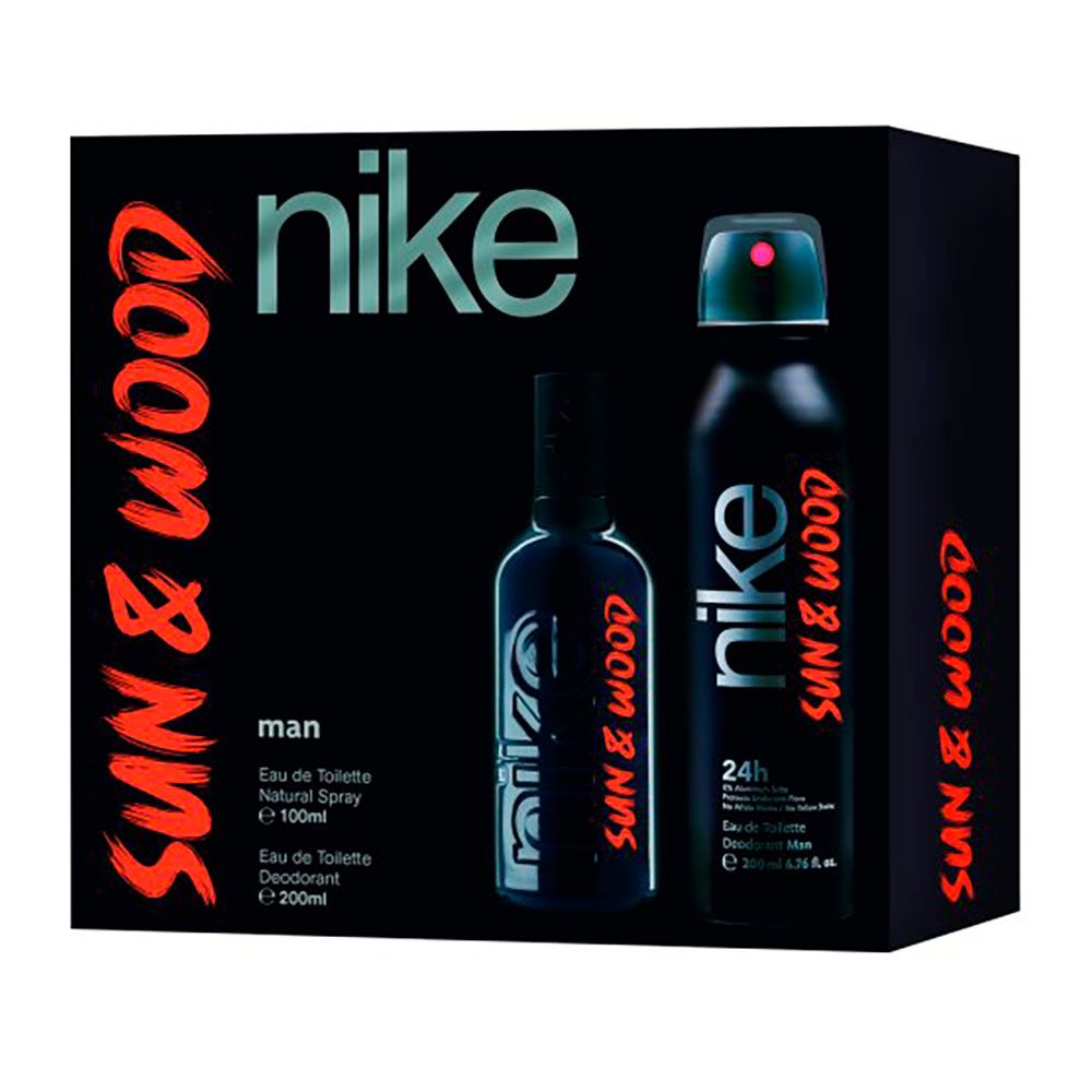 MAN SUN & WOOD ESTUCHE COLONIA 100 ml + DESODORANTE SPRAY 200 ml