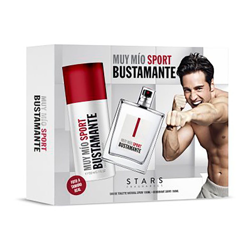 BUSTA MUY MÍO SPORT ESTUCHE COLONIA 100 ml + DESODORANTE SPRAY 150 ml