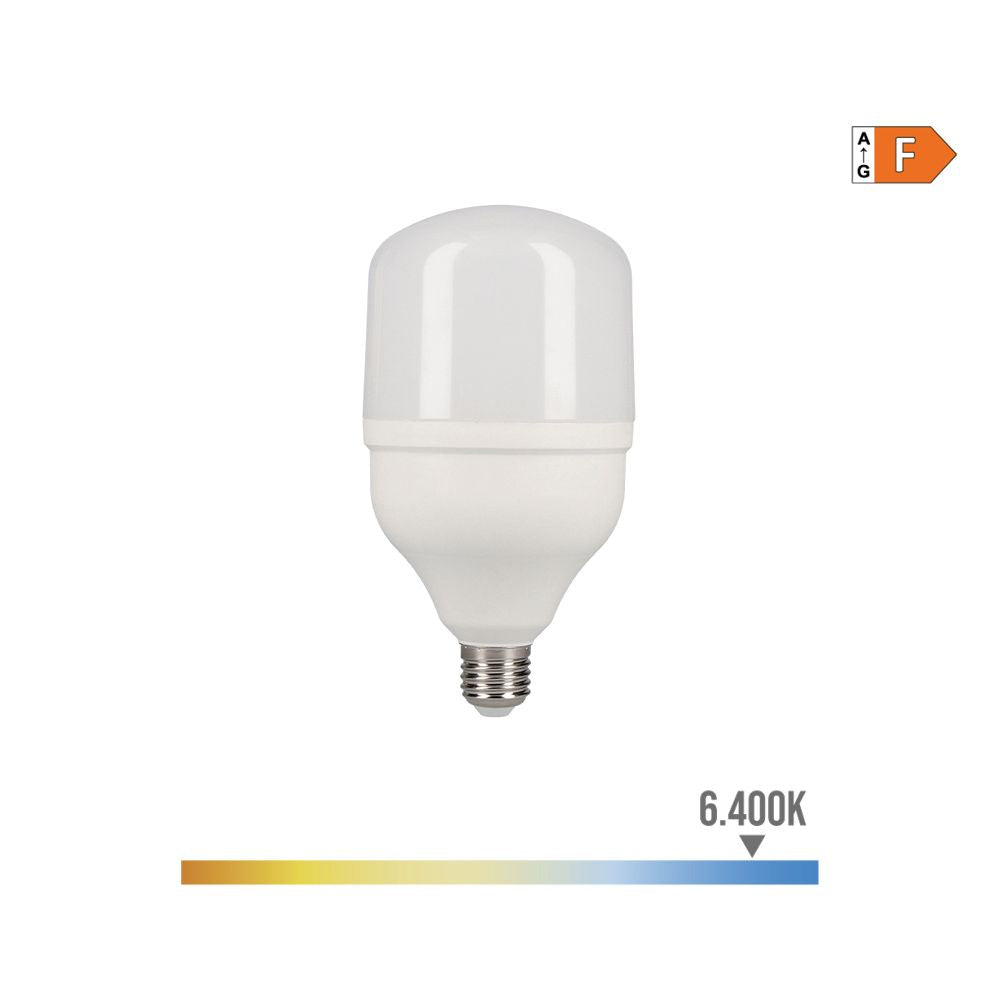 BOMBILLA INDUSTRIAL LED E27 20W 2045lm 6400K LUZ FRIA Ø8x16,5cm EDM