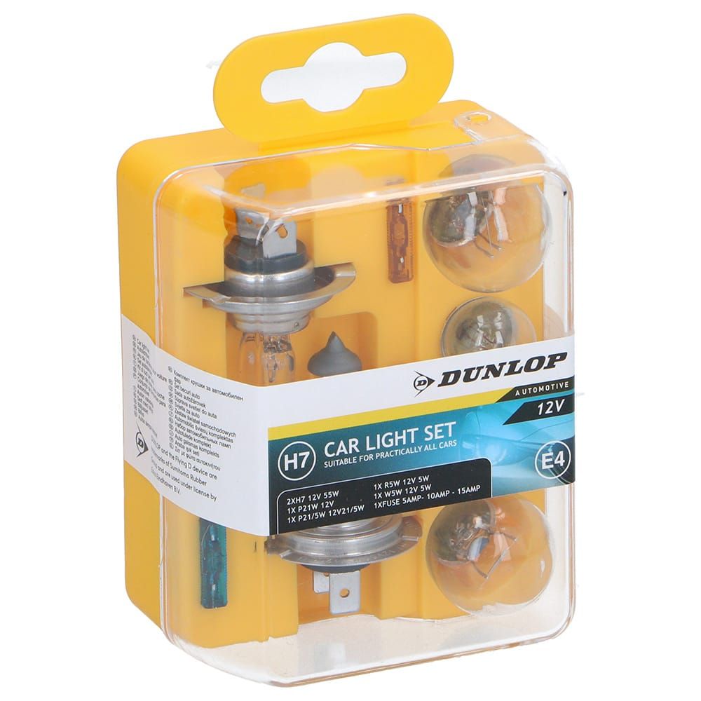 SET LUCES COCHE H7, 12 V, 9 PIEZAS
