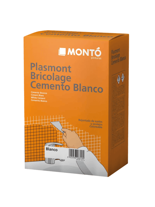 Plasmont Bricolage White Cement 1.5Kg