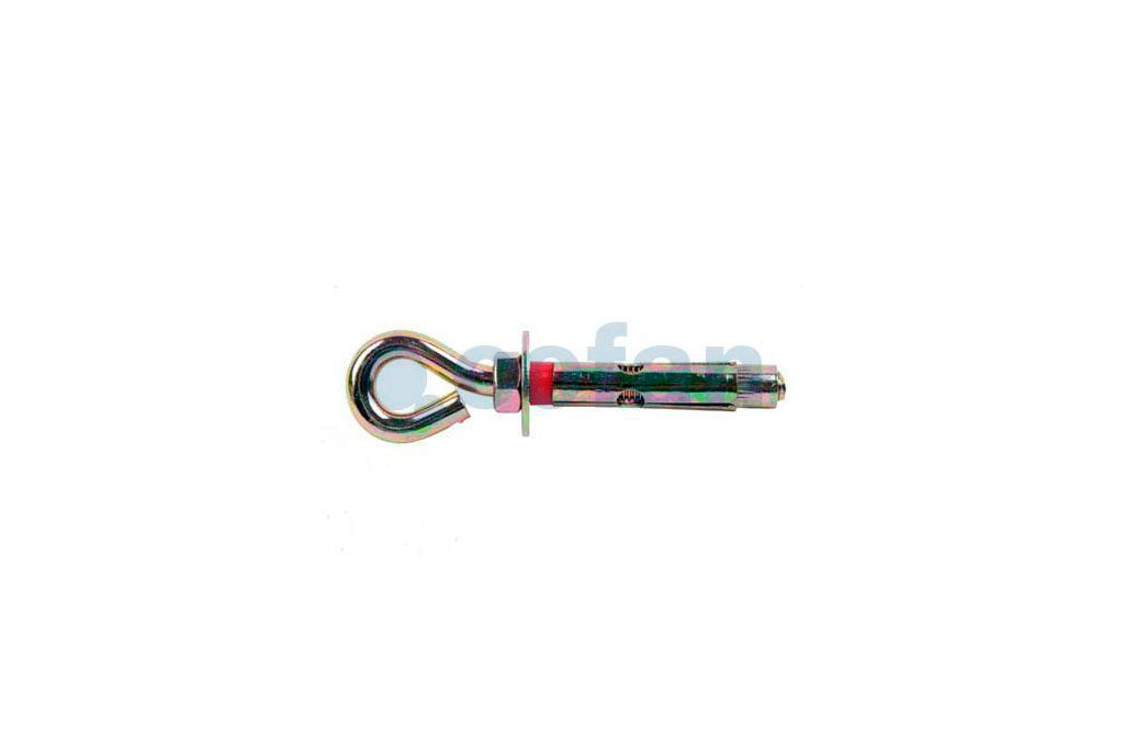 BLÍSTER DE 2 UDS. TACO DE METAL ANILLA 6/8X45 VENTA UNITARIA