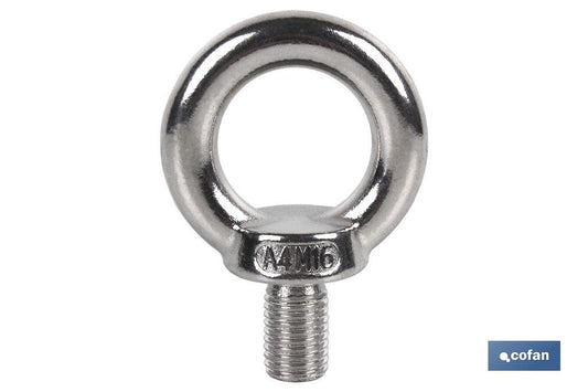 ANILLA ELEVACION MACHO DIN 580 M-12 INOX