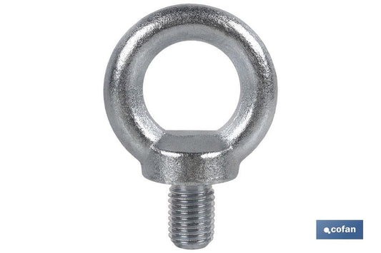 ANILLA ELEVACION MACHO DIN 580 M-6 ZN Venta unitaria