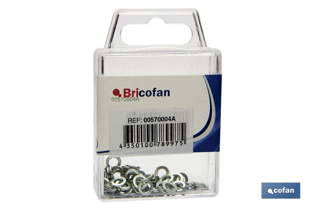 BLÍSTER DE 55 UDS. DIN-127 M-5 ZINC VENTA UNITARIA