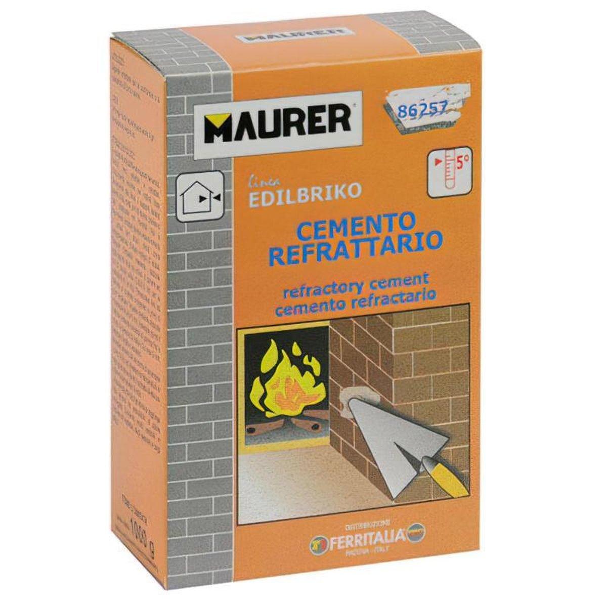 Cemento Refractario Maurer 1k - Pinturas y Tarimas Ideas