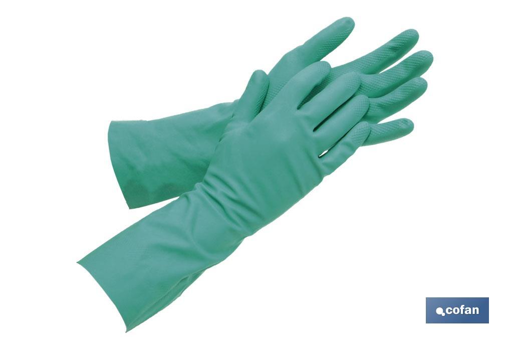 GUANTE VERDE NITRILO T 9,5