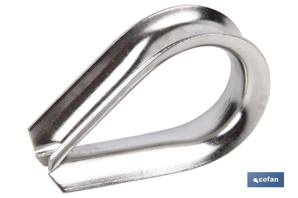 GUARDACABOS INOX M-8 Venta unitaria