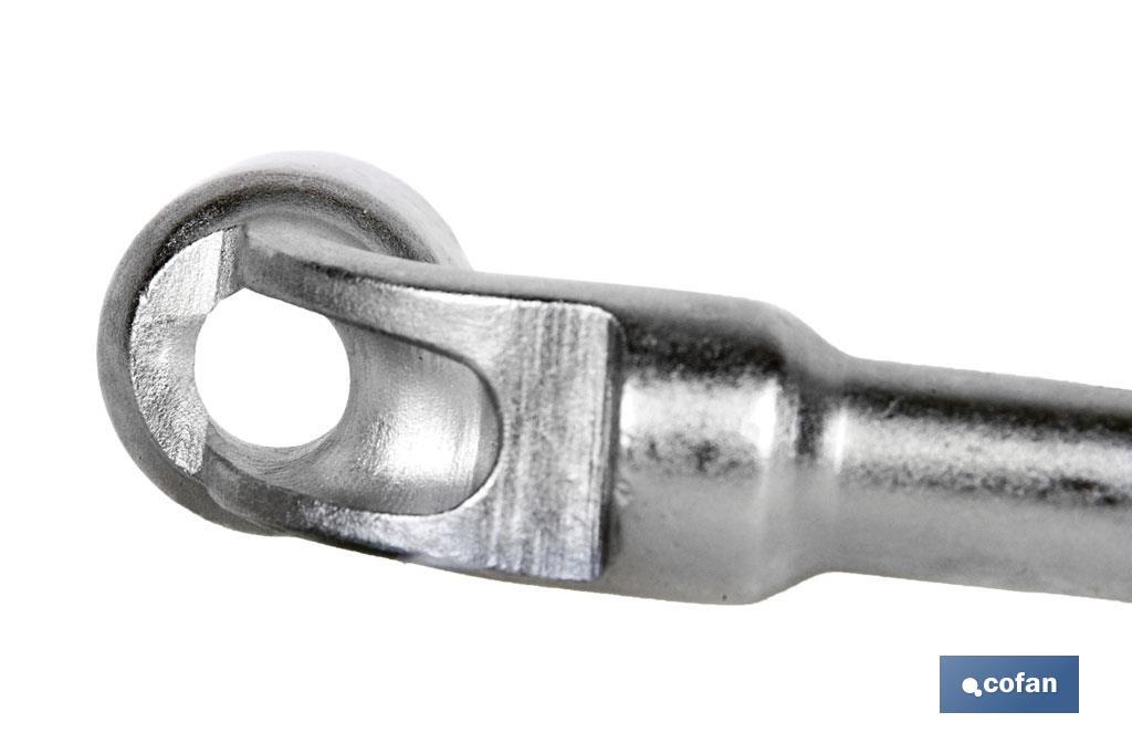 LLAVE DE PIPA AB. PULIDO ESPEJO M-7