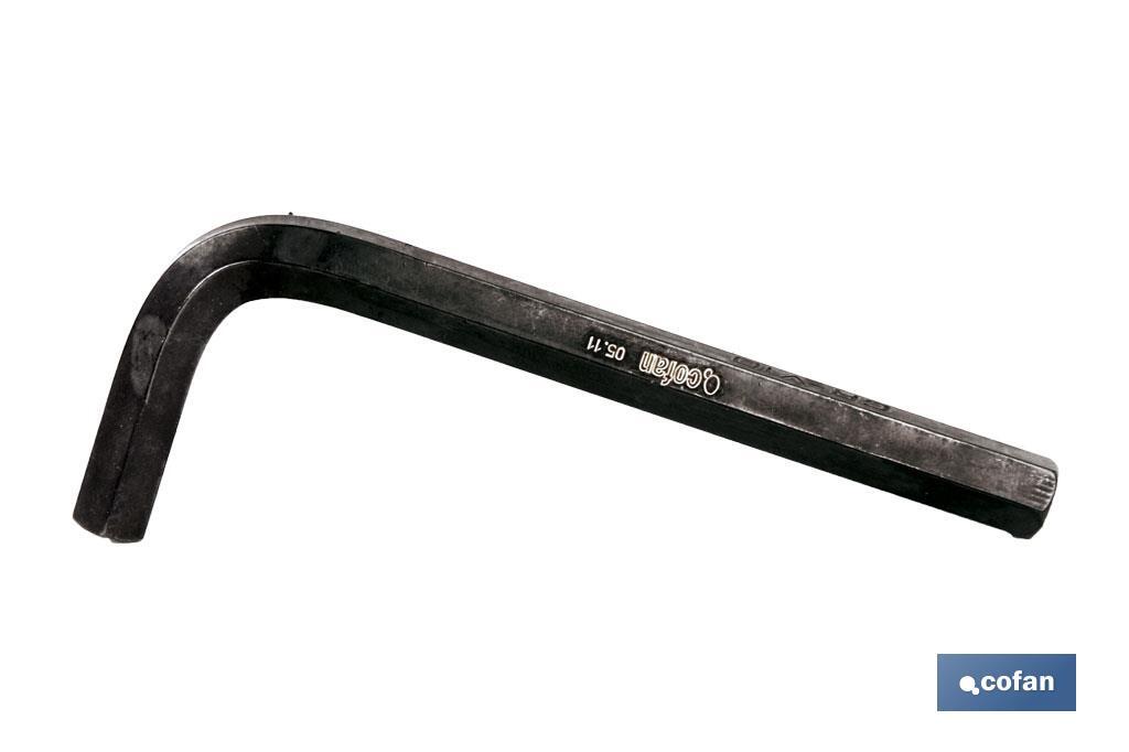 LLAVE HEXAGONAL STANDARD M-12