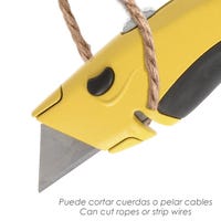 Cuchillo de Hoja Trapezoidal Retractil