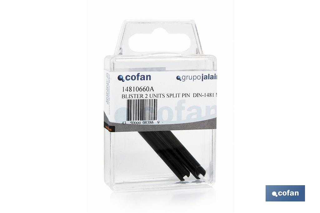 PASADOR ELASTICO DIN-1481 D-3,5X22
