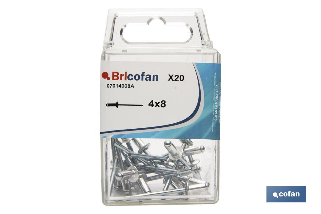 BL 15 UDS. REMACHE AL 4,8X10