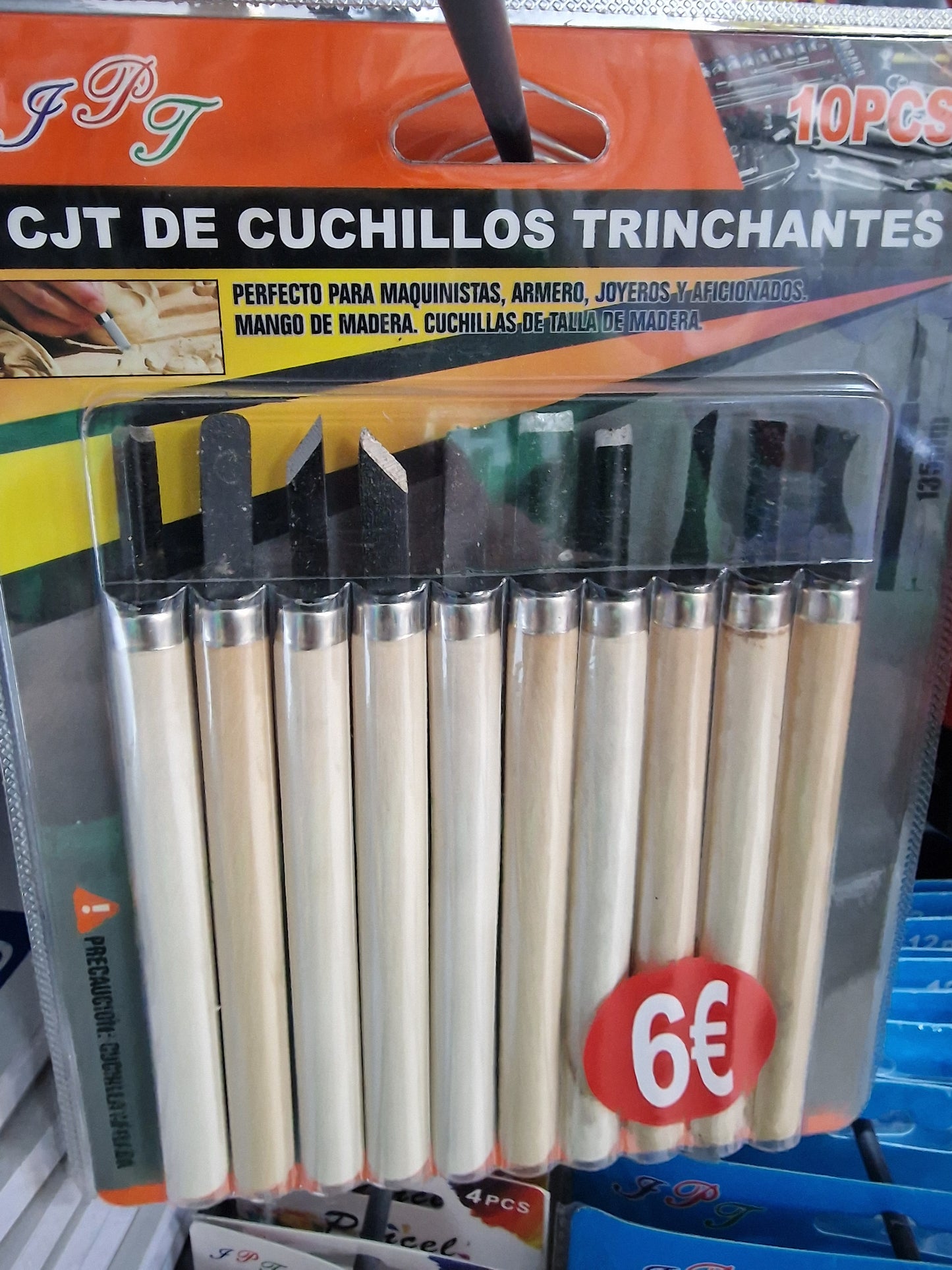 Conjunto 10 Cuchillos para Escultura