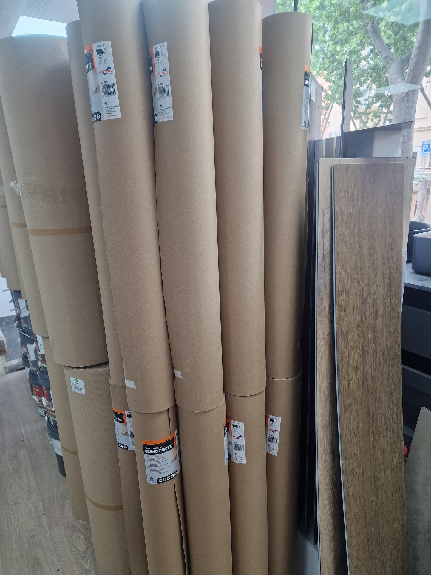 Papel Suelos Sumotekto 240 GR 20Mx90CM