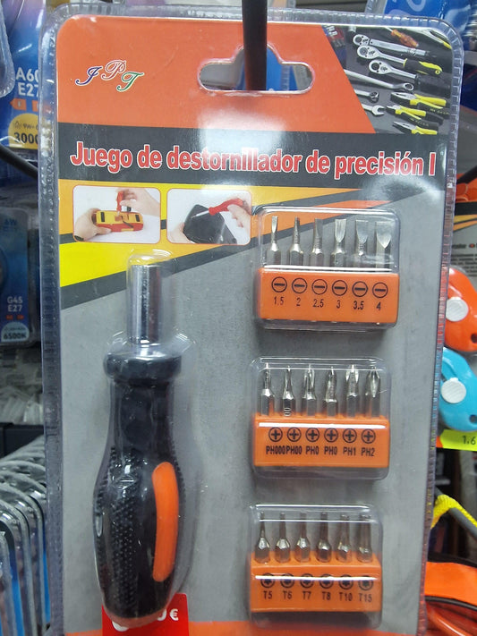 19 Piece Precision Screwdriver Set