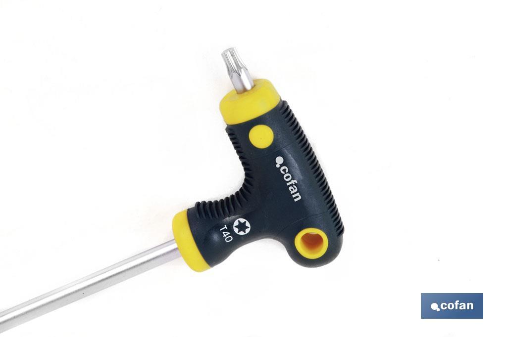 SET DESTORNILLADOR T 7 PCS TORX