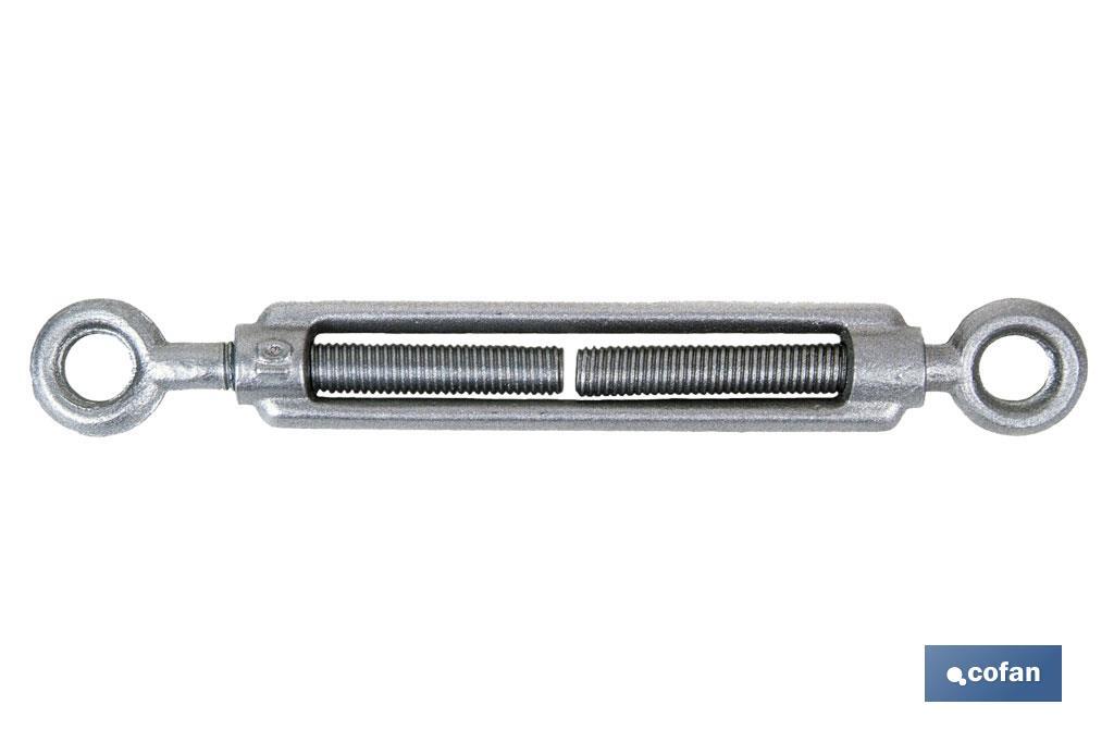 TENSOR ANILLA-ANILLA ZINC. DIN 1480 M-10 Venta unitaria