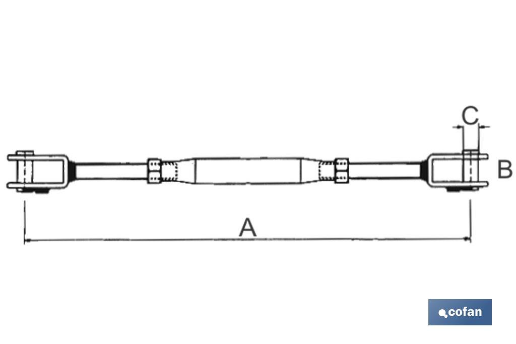 TENSOR HORQ.-HORQ. Z DIN 1480 M-12