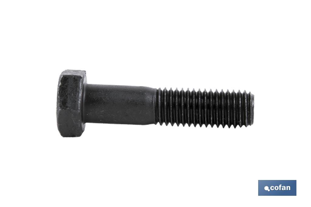 DIN 931 C-8.8 UNC 3/8  X 50 N