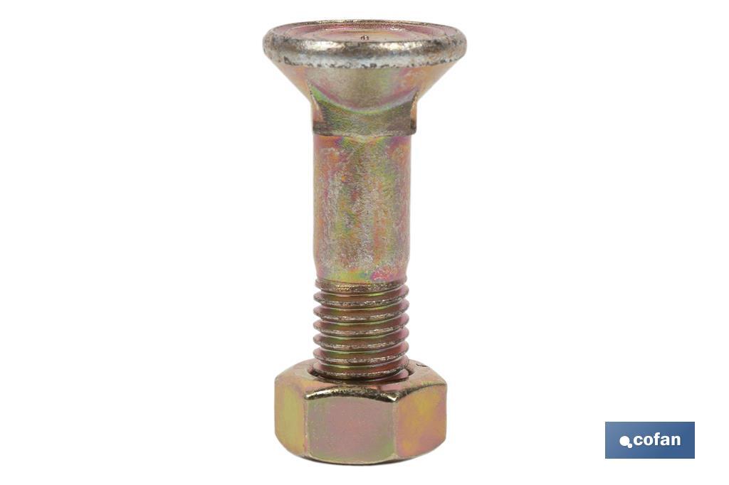 DIN-608/934  C-8.8  M-7/16X35 BICROMATADO