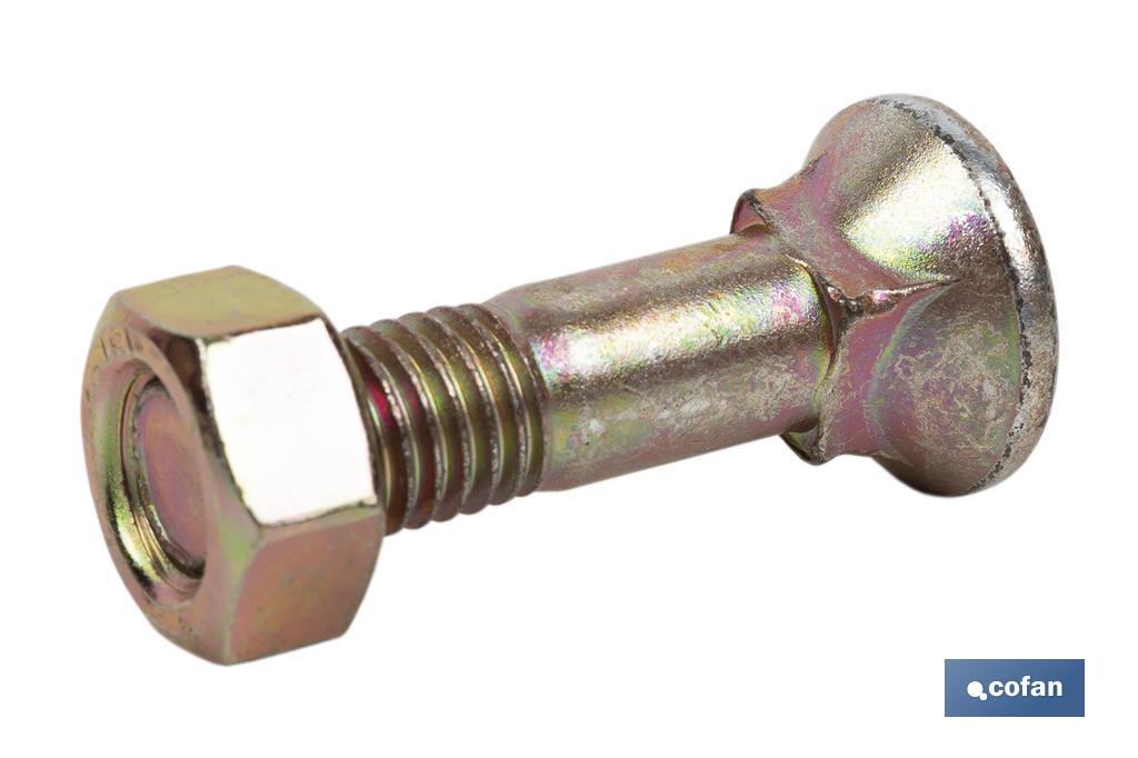 DIN-608/934  C-8.8  M-10X50 BICROMATADO