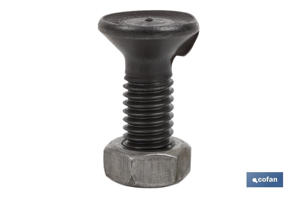DIN-604/934  C-6.8  5/8X80 PULIDO