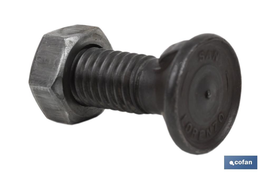 DIN-604/934  C-6.8  5/8X80 PULIDO
