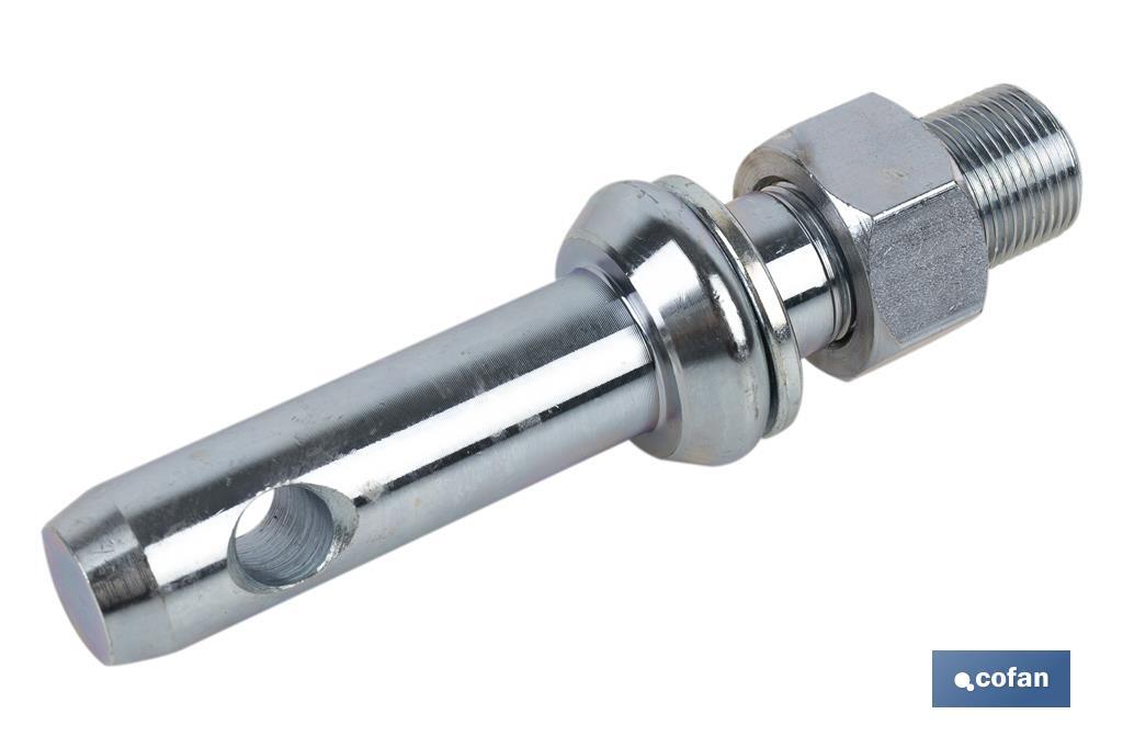 PERNO ROSCADO PARA ENGANCHE APEROS M 22 X Ø22 MM
