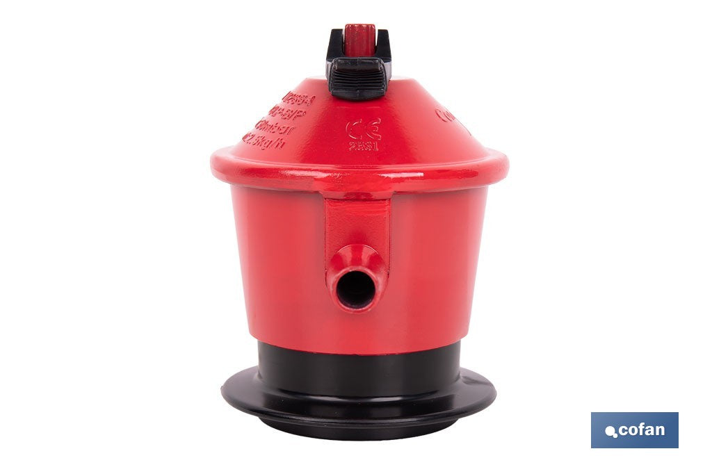 REGULADOR DE GAS BUTANO 50 mbar