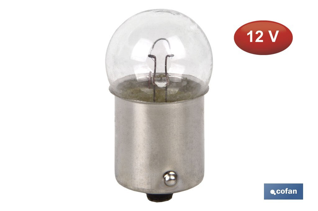 LÁMPARA COFAN PILOTO R5W (BA15s SCC) 12V venta unitaria