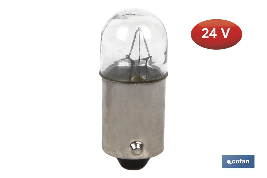 LÁMPARA COFAN CONTROL T4W (BA9s) 24V venta unitaria