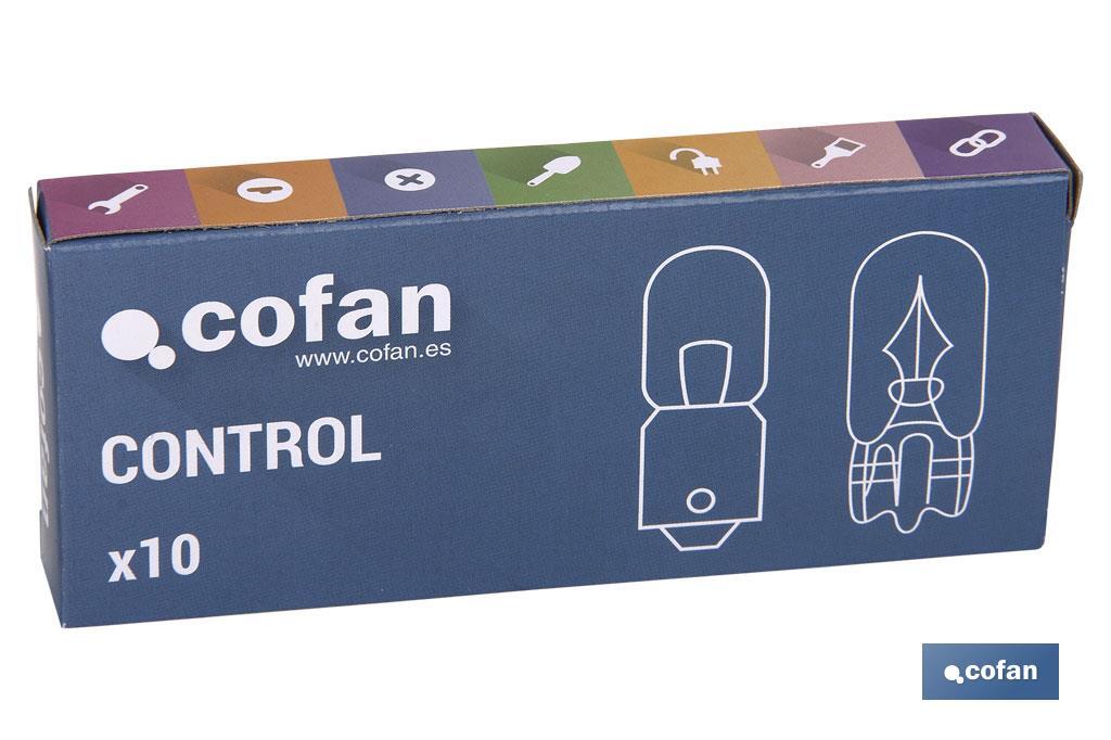 LÁMPARA COFAN CONTROL T4W (BA9s) 24V venta unitaria
