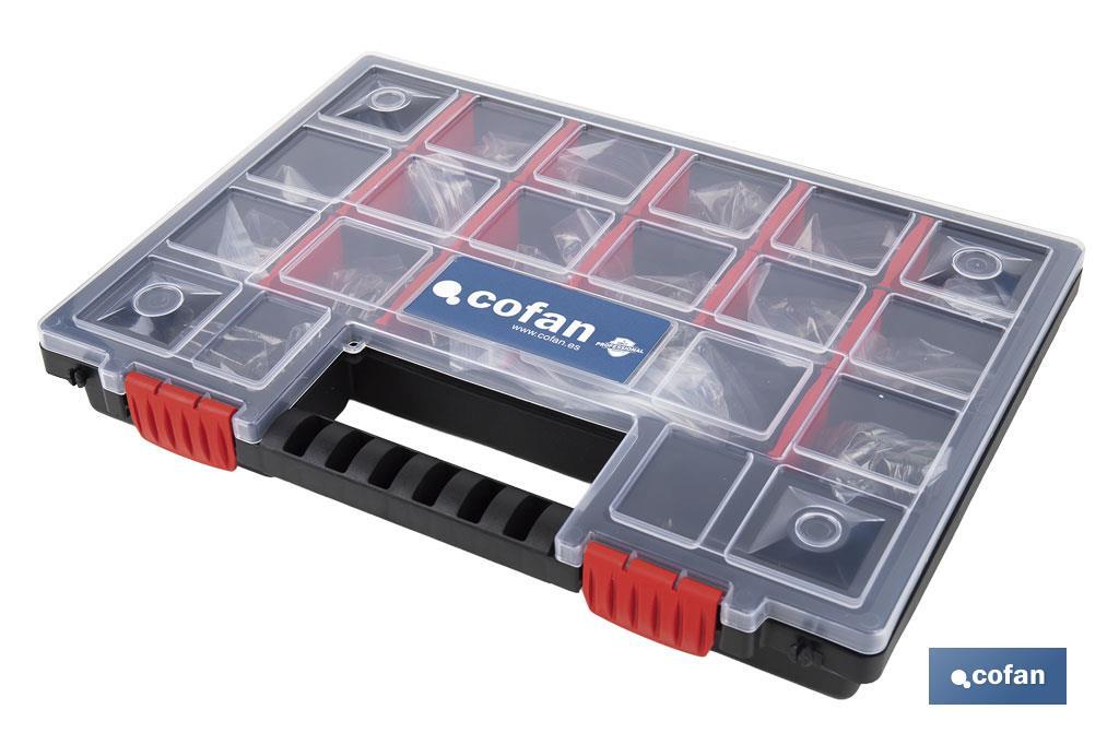 MALETIN SURTIDO ESPARRAGOS DIN 913 C-45 H