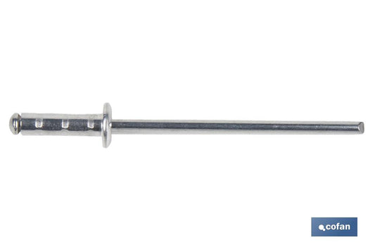 REMACHE ALUMINIO MULTIGRIP 4,8 X 25 MM