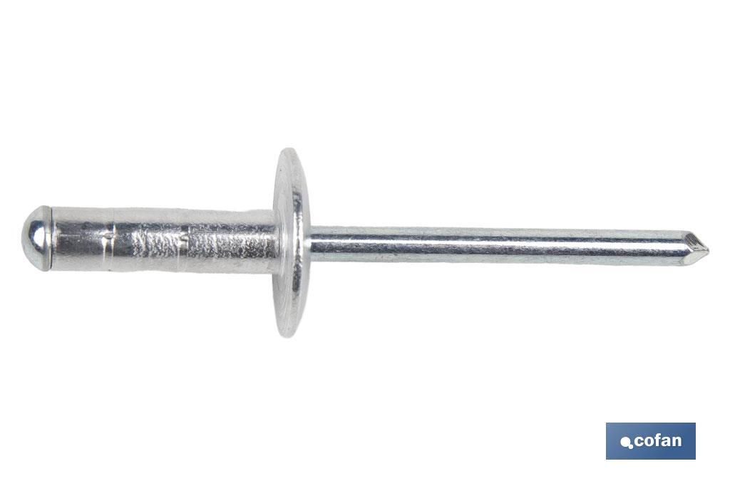 REMACHE ALA ANCHA MULTIGRIP 4,8 X 20 MM