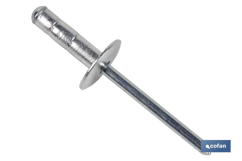 REMACHE ALA ANCHA MULTIGRIP 4,8 X 20 MM