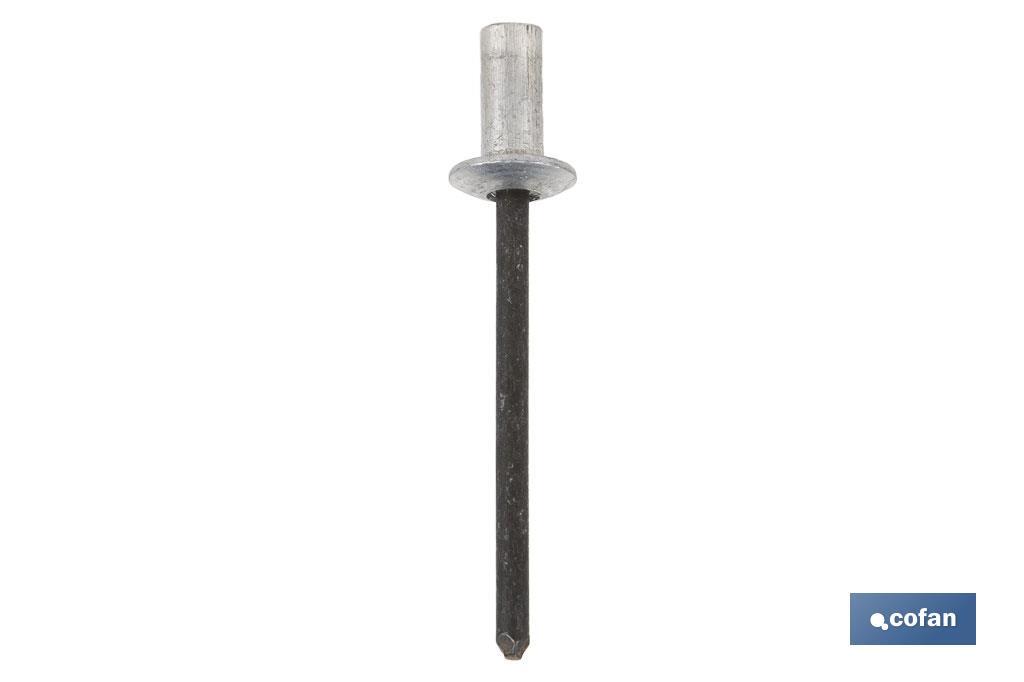 REMACHE ALUMINIO ESTANCO 4.8 X 14 MM