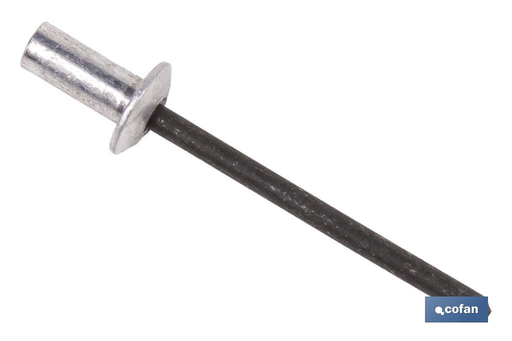 REMACHE ALUMINIO ESTANCO 3.2 X 9,5 MM