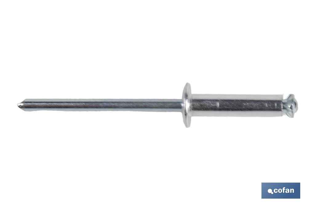 REMACHE DE FLOR 3,2 X 8 MM