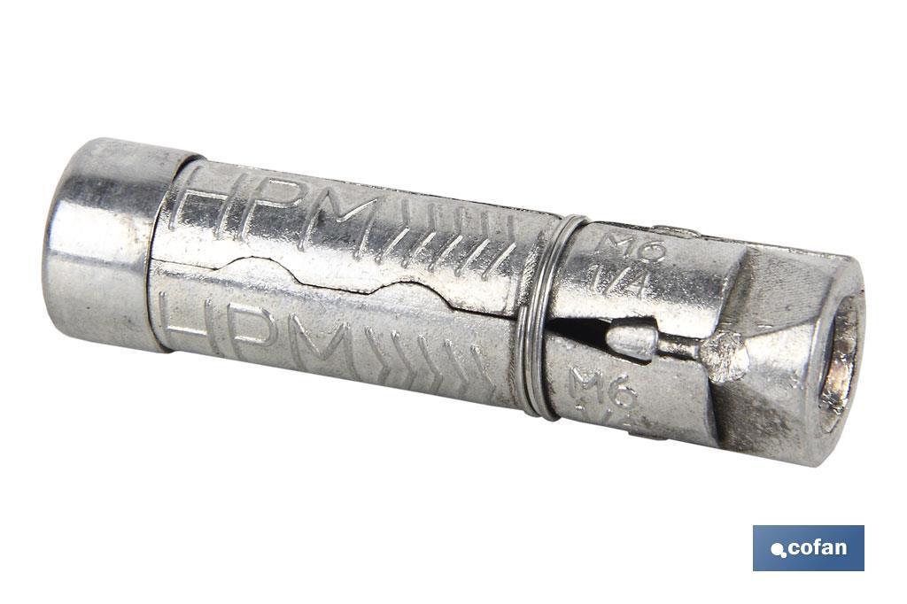 CUERPO ANCLAJE ZAMAK HPM M-12x70 Venta unitaria