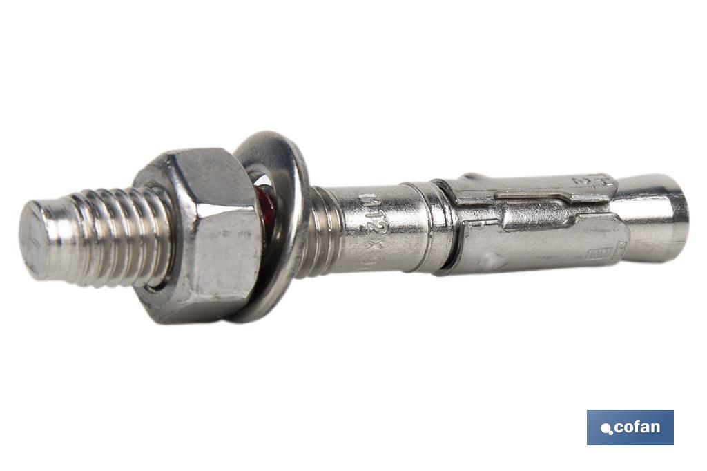 TACO ANCLAJE MTC  M 8x90  INOX Venta unitaria