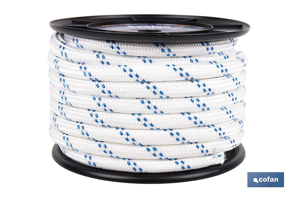 CUERDA TRENZADA POLI 18MM 20 MTS